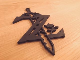 Zelda decoración 3D