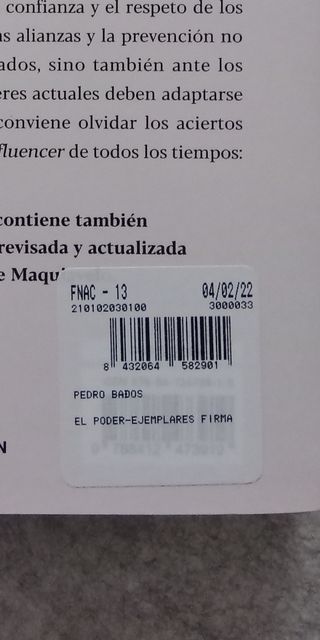 (LIBRO FIRMADO) PEDRO BAÑOS - EL PODER