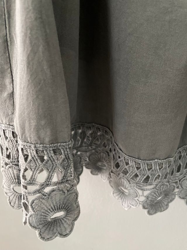 Vestido de algodón sin mangas