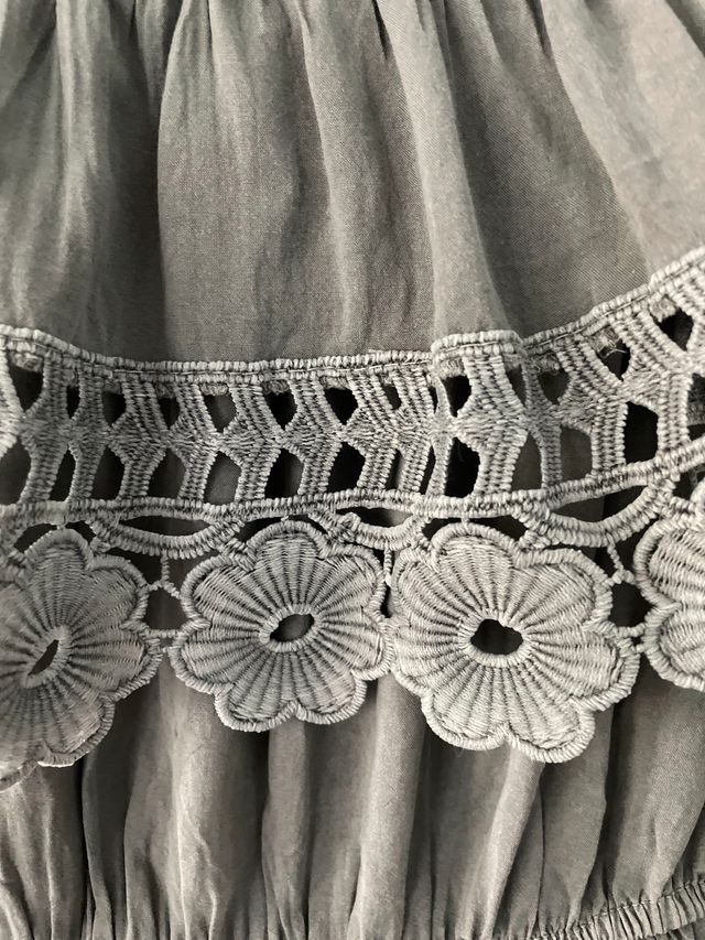 Vestido de algodón sin mangas