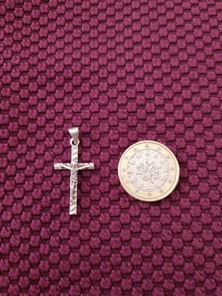 Colgante Cruz plata