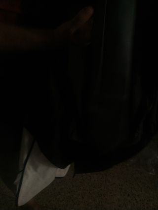 chaquet negro. 