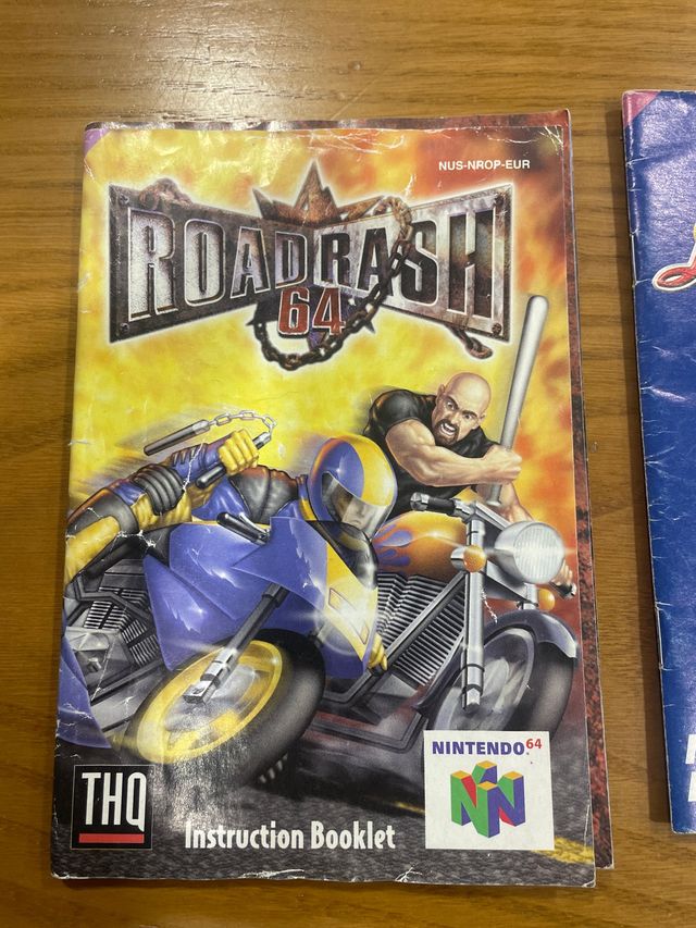 Manuales juegos N64