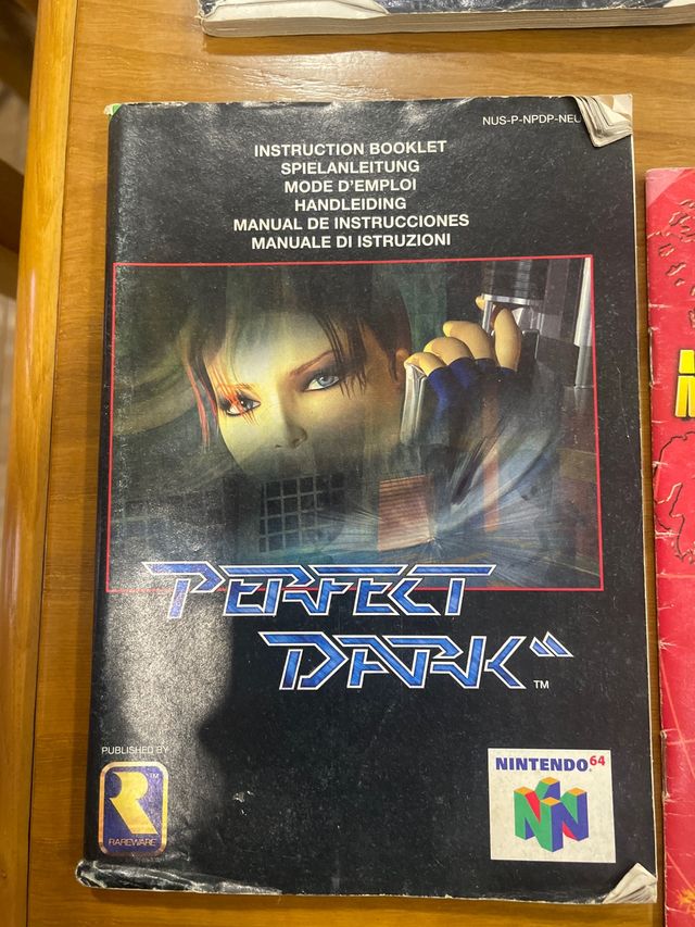Manuales juegos N64