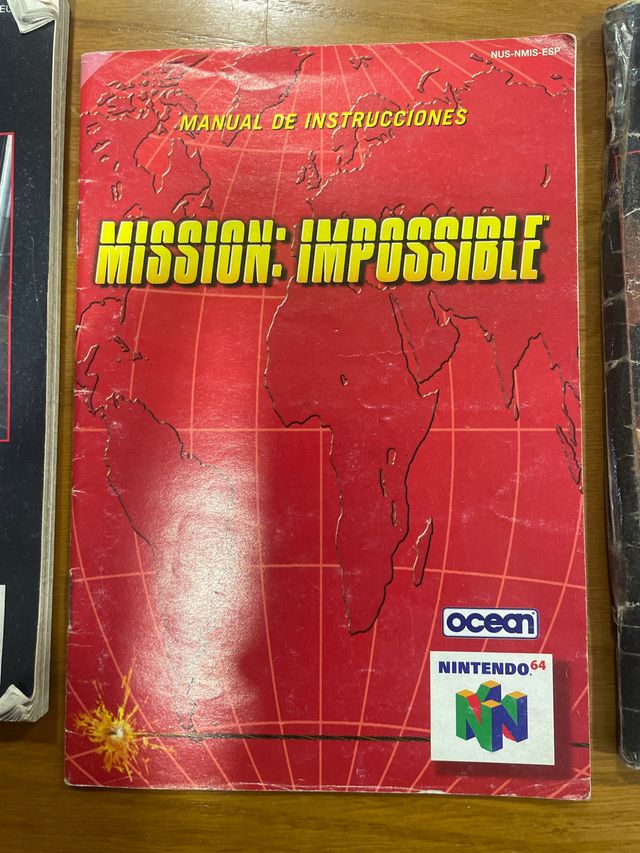 Manuales juegos N64