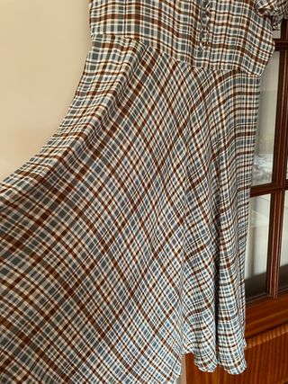 Vestido cuadros