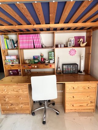 Dormitorio juvenil, madera