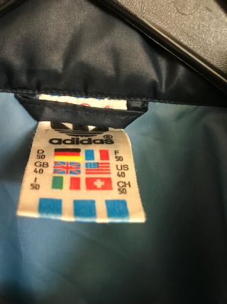 Chubasquero Vintage kway adidas