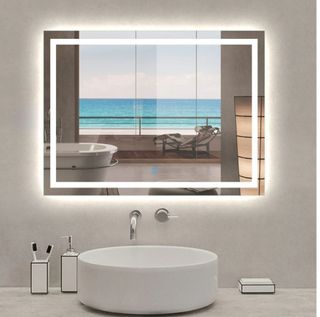 Instalación y venta de espejos de baño Led.