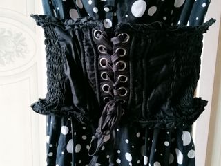 Miniabito HM a pois + cintura