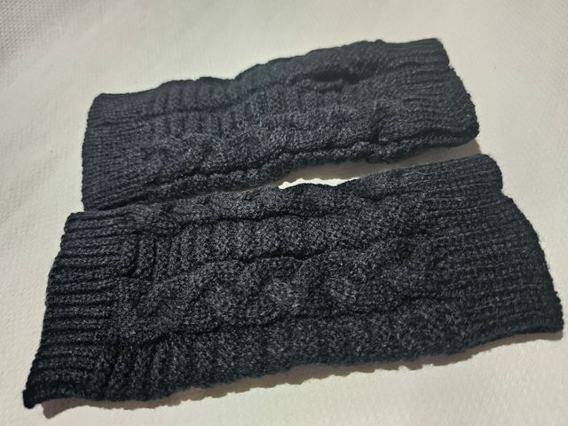 manguitos nuevos negros