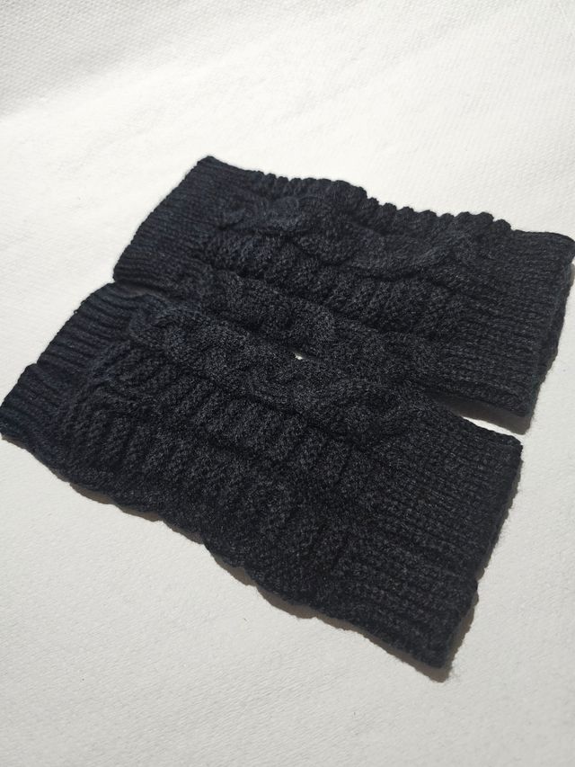 manguitos nuevos negros