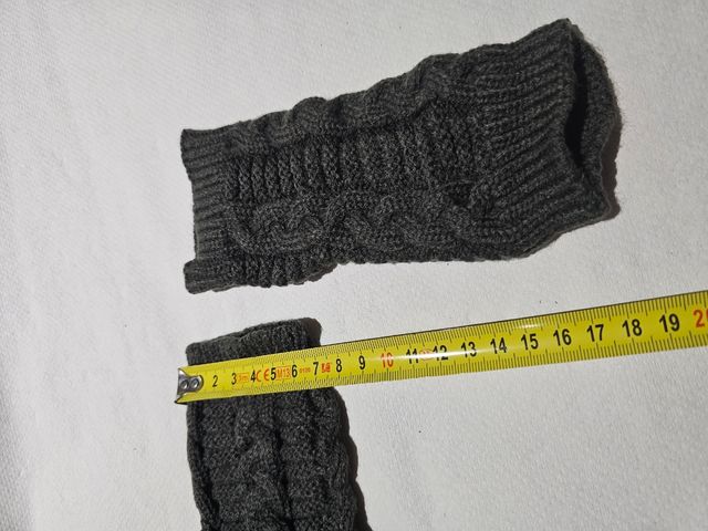 manguitos nuevos gris