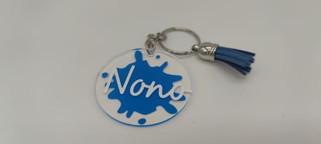 Llaveros acrilicos con nombre