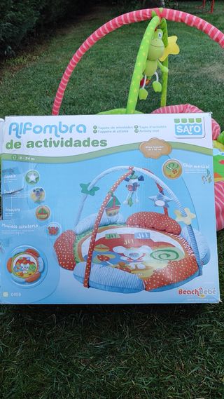 Alfombra, manta de actividades, bebé Saro