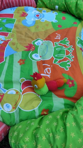 Alfombra, manta de actividades, bebé Saro