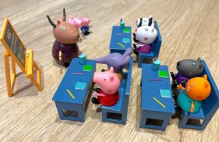 Playset Vamos al cole de Peppa Pig Bandai