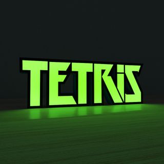Lámpara led TETRIS