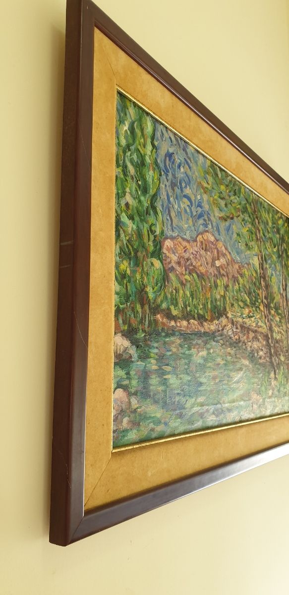 CUADRO FIRMADO POR EL  AUTOR