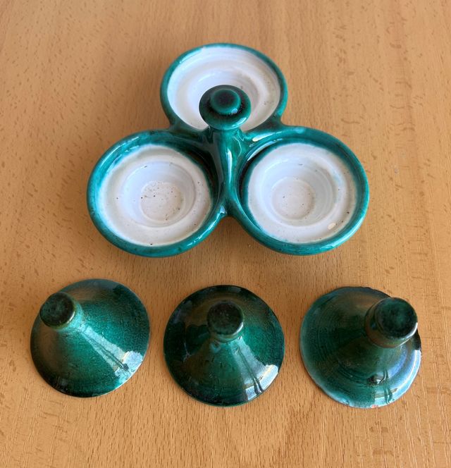 BONITO TAJINE TAJIN ARABE DE CERAMICA, ESPECIERO