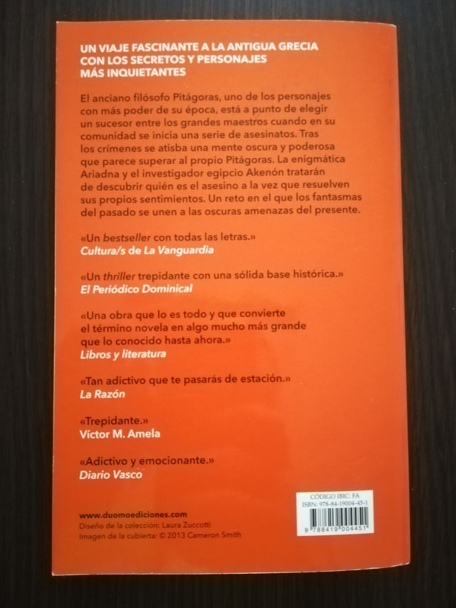 Libro El Asesinato de Pitágoras Marcos Chicot de segunda mano por 3 EUR en Zaragoza en WALLAPOP Libro El Asesinato de Pitágoras Marcos Chicot de segunda mano por 3 EUR en Zaragoza en WALLAPOP