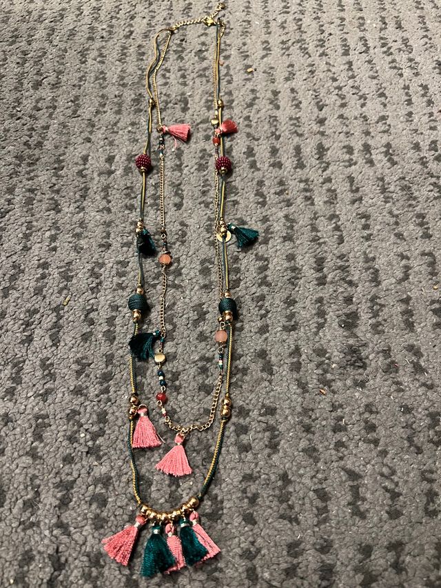 Collar largo bojo chic