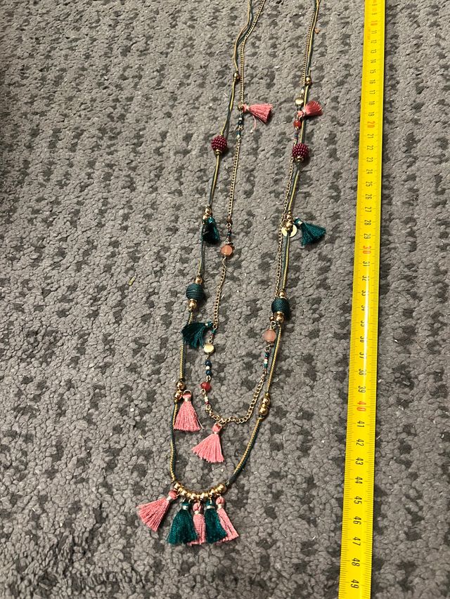 Collar largo bojo chic