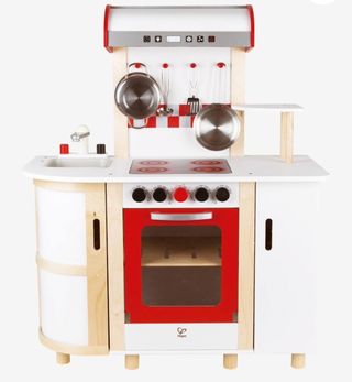 Cocinita de madera grande + Regalo menaje