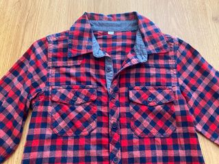 Camisa manga larga pana niño 9-10 años