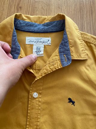 Camisa H&M manga larga niño 9-10 años