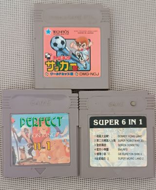 Pack 3 juegos Game Boy