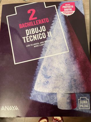 Libro dibujo técnico 2 bachillerato anaya