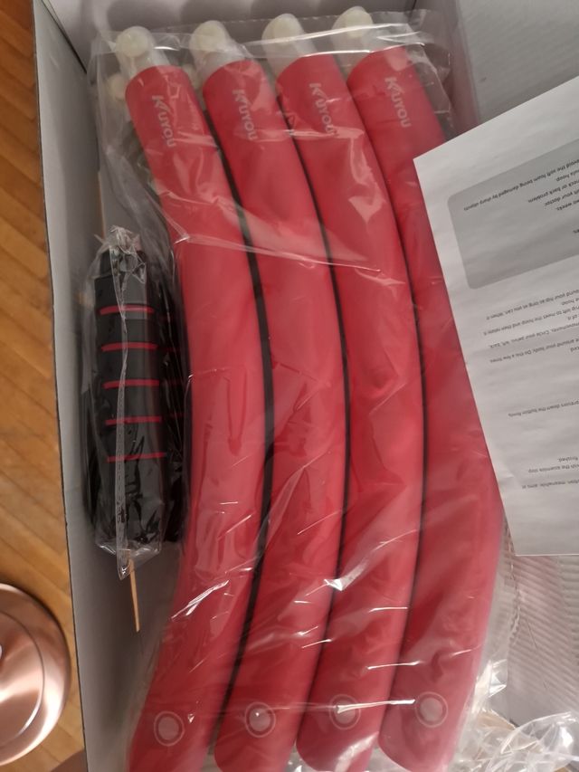 Hula-hoop y saltador (4 FOTOS)