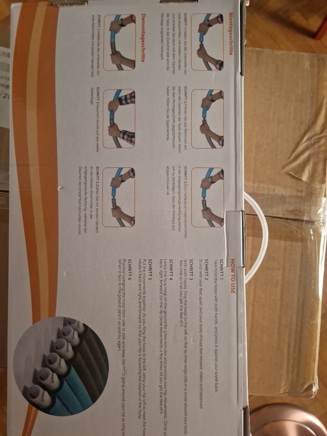 Hula-hoop y saltador (4 FOTOS)