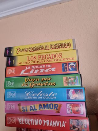 Colección cintas VHS Lina Morgan