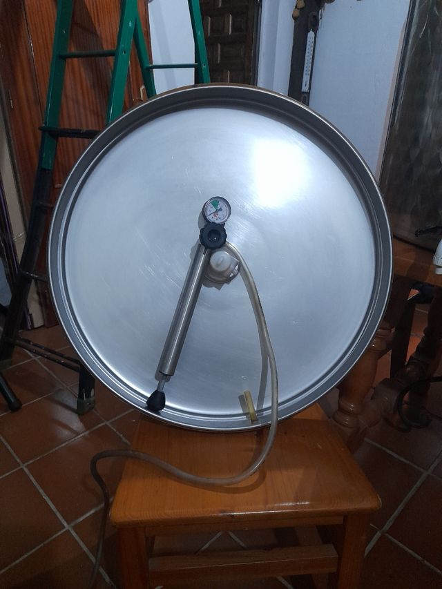 Bidon depósito acero inoxidable 400l