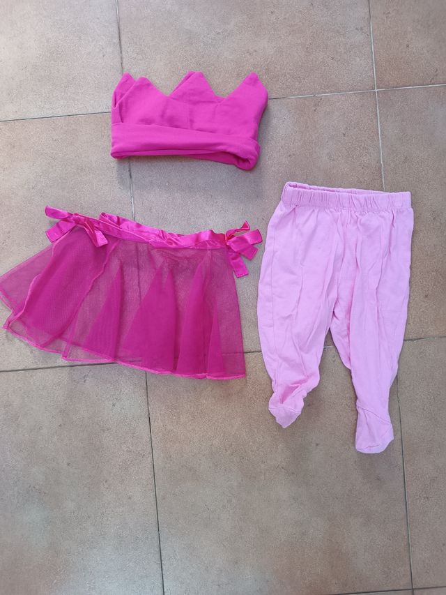 conjuntito de bebé niña rosa