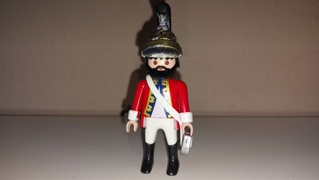 Coracero ingles. Playmobil