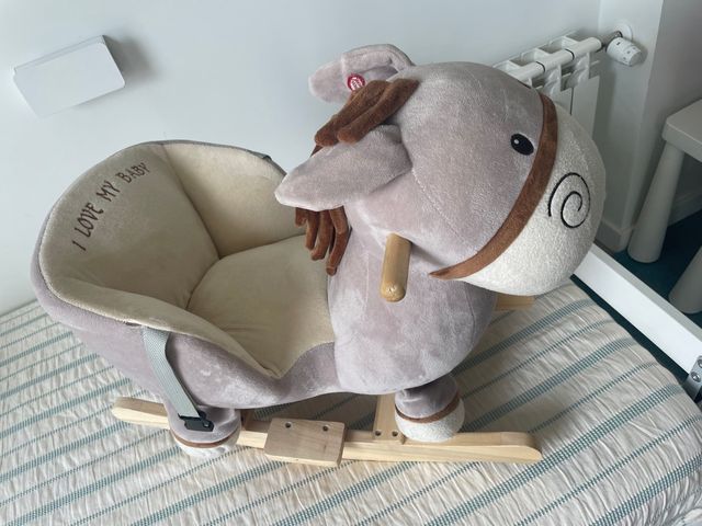 caballo balancin bebe