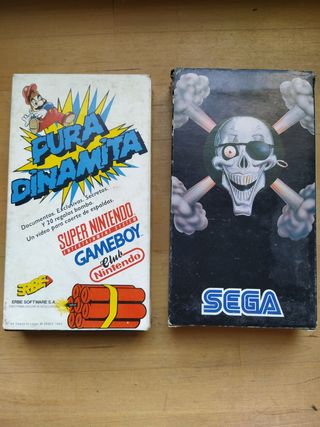 Súper Nintendo, Sega, Game boy, Mega drive, Rbe 