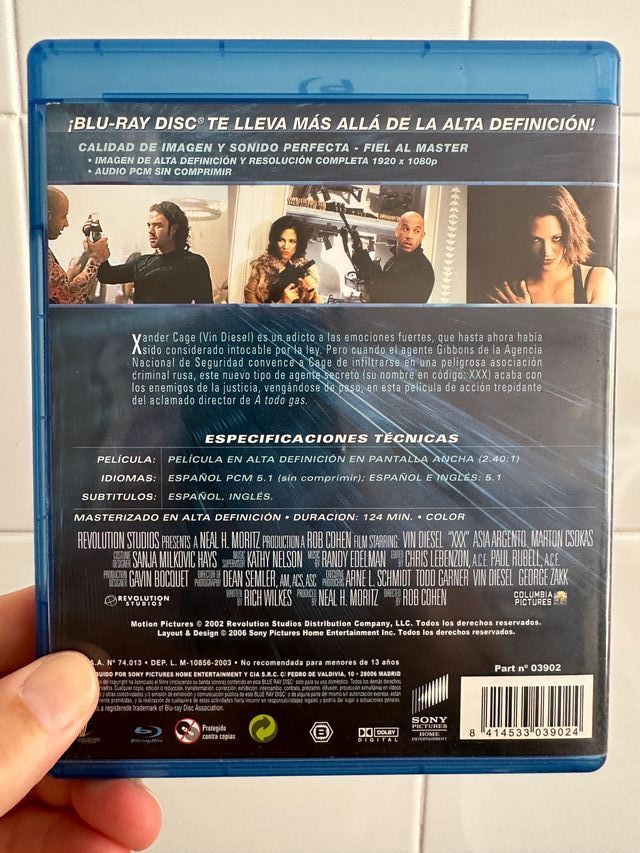 XXX - Blu-ray