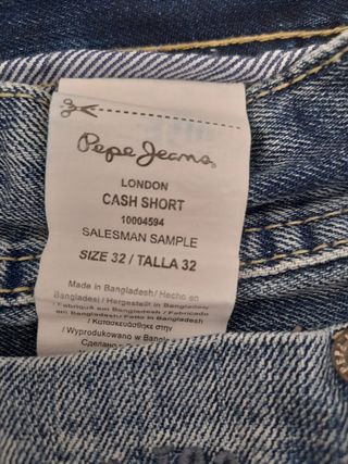 Vaquero pantalon corto Pepe Jeans Nuevo