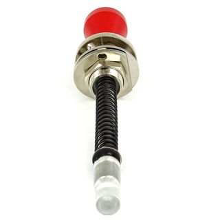 Tirador Pinball Shooter Cromado Rojo Palanca