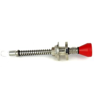 Tirador Pinball Shooter Cromado Rojo Palanca