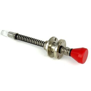 Tirador Pinball Shooter Cromado Rojo Palanca