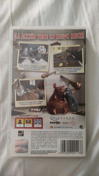 juego PSP RATATOUILLE