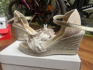 sandalias esparto tacon