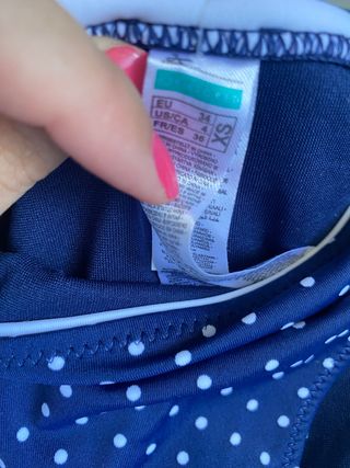 Bikini: 90A y XS 36