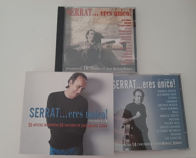 Serrat... eres unico - vol 1 y 2