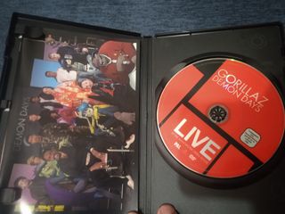DVD concierto gorillaz